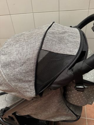 silla de paseo Easywalker gris