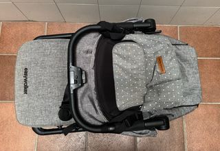 silla de paseo Easywalker gris
