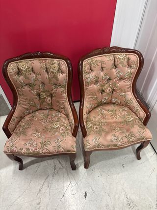 2 Butacas Diseño Exclusivo