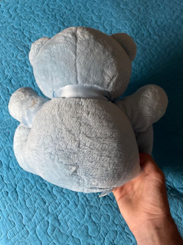 Peluche Oso Azul Suave