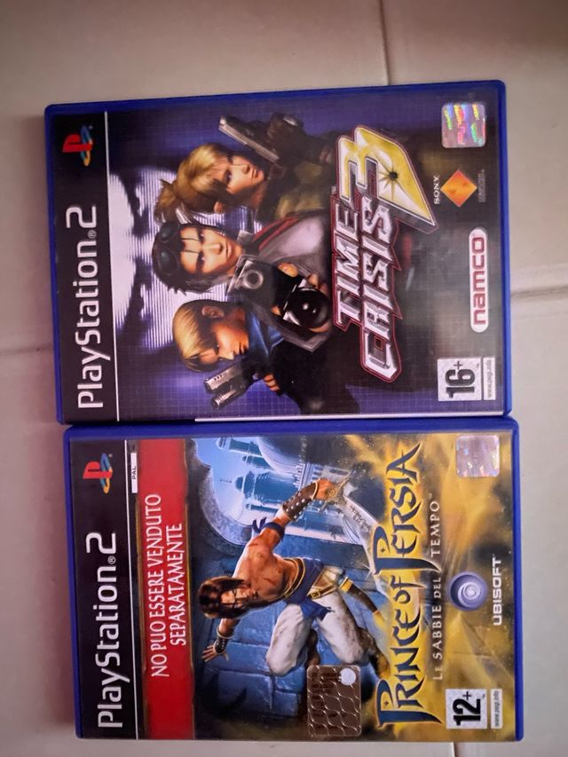 Time Crisis 3 & Prince of Persia PS2