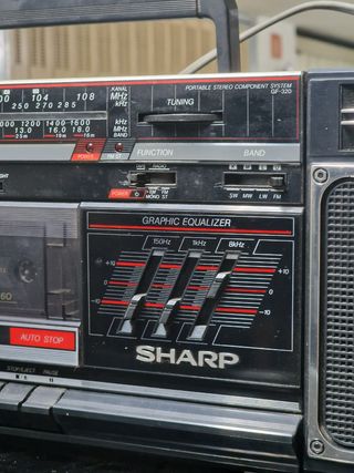 Radio Sharp Coleccionista Impecable