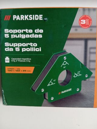 2 Escuadras Magnéticas para Soldar Parkside