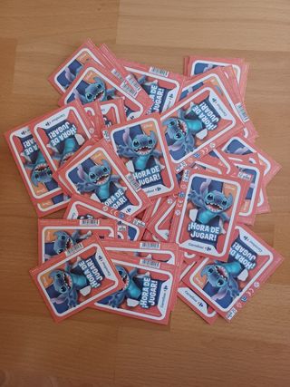 Lote 60 sobres cartas Stitch
