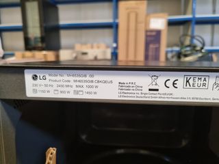 Microondas LG MH6535GIB con grill