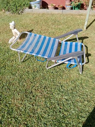Sillón reclinable playa/camping