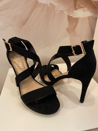 Sandalias de fiesta Marypaz ante negro