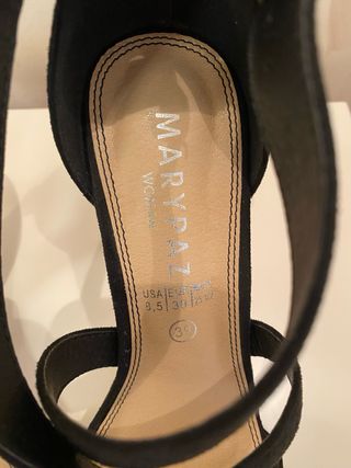 Sandalias de fiesta Marypaz ante negro