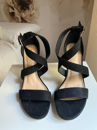 Sandalias de fiesta Marypaz ante negro