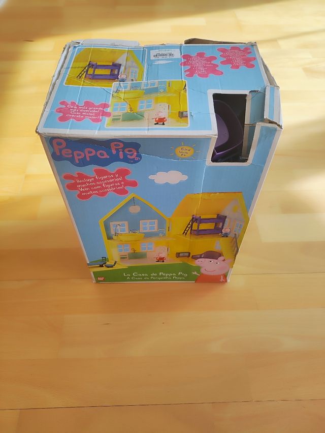 Casa y colegio de Peppa Pig