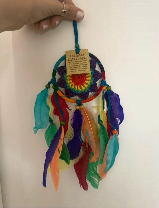 Atrapasueños artesanal multicolor