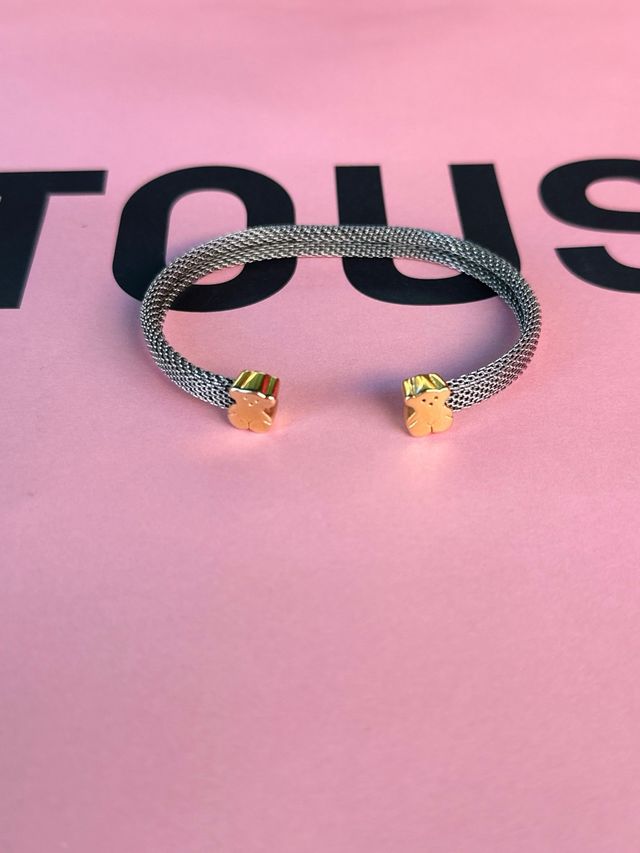 Pulsera Tous Oro 18k Mesh