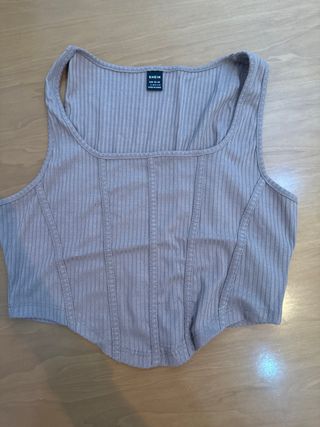 Camiseta SHEIN Beige Talla L