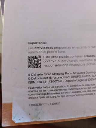 Libros de Biología y Geología