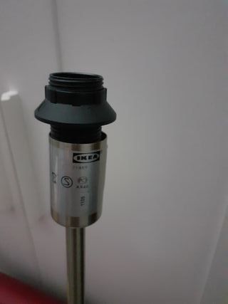 Pie de lámpara IKEA Rodd Acero Inoxidable