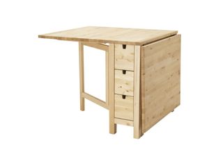 Mesa Abatible Norden Ikea Abedul
