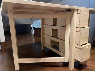 Mesa Abatible Norden Ikea Abedul