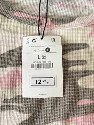 Camisa Zara Militar Talla L
