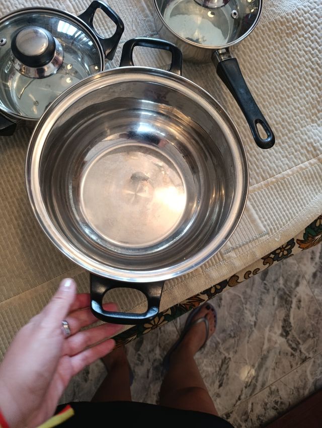 Bateria de Cocina Acero Inoxidable