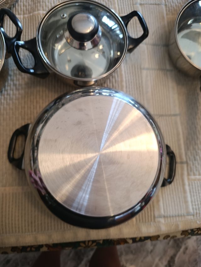 Bateria de Cocina Acero Inoxidable