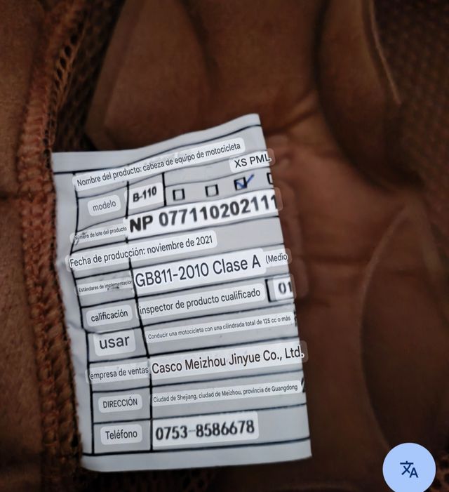 Casco de moto BEON nuevo talla xs negociable