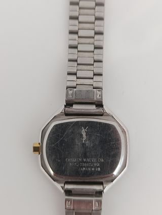 Reloj Yves Saint Laurent Oro y Plata