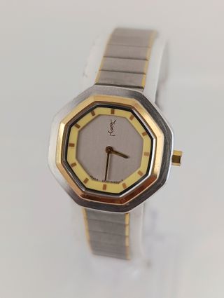 Reloj Yves Saint Laurent Oro y Plata
