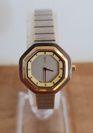 Reloj Yves Saint Laurent Oro y Plata