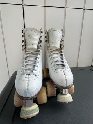 Patines Artísticos Blancos Regina talla 37