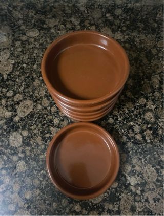 Cazuelas de barro 15 cm