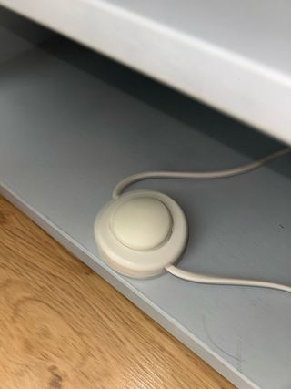 Lámpara de pie IKEA blanca