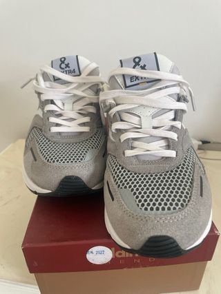 Scarpe da running Vibram grigie