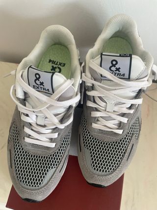 Scarpe da running Vibram grigie