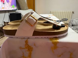 Sandalias Inextenso Talla 39 Blancas