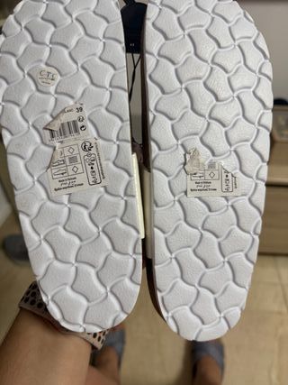 Sandalias Inextenso Talla 39 Blancas