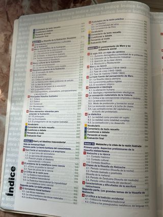 Historia de la Filosofía 2º Bachillerato