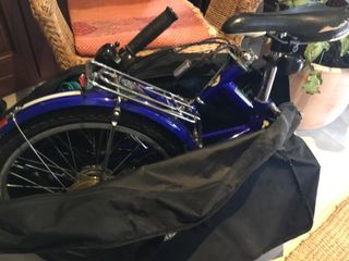 Bicicleta Plegable Ruedas 20” con Funda