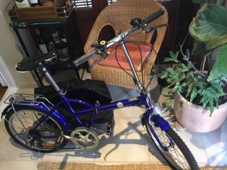Bicicleta Plegable Ruedas 20” con Funda