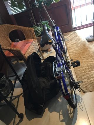 Bicicleta Plegable Ruedas 20” con Funda
