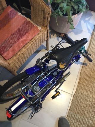 Bicicleta Plegable Ruedas 20” con Funda