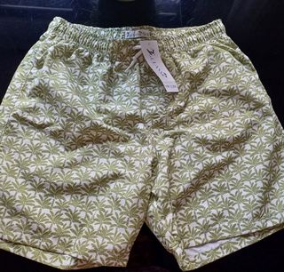 Bañador palmeras verde y blanco talla 13 años