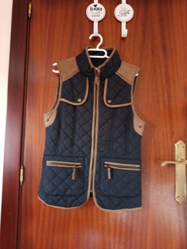 Chaleco Denim Co Talla M/38 Negro