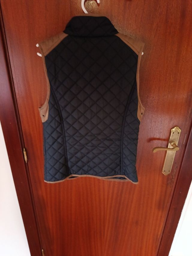 Chaleco Denim Co Talla M/38 Negro