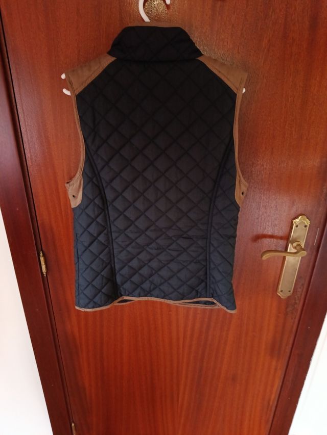 Chaleco Denim Co Talla M/38 Negro