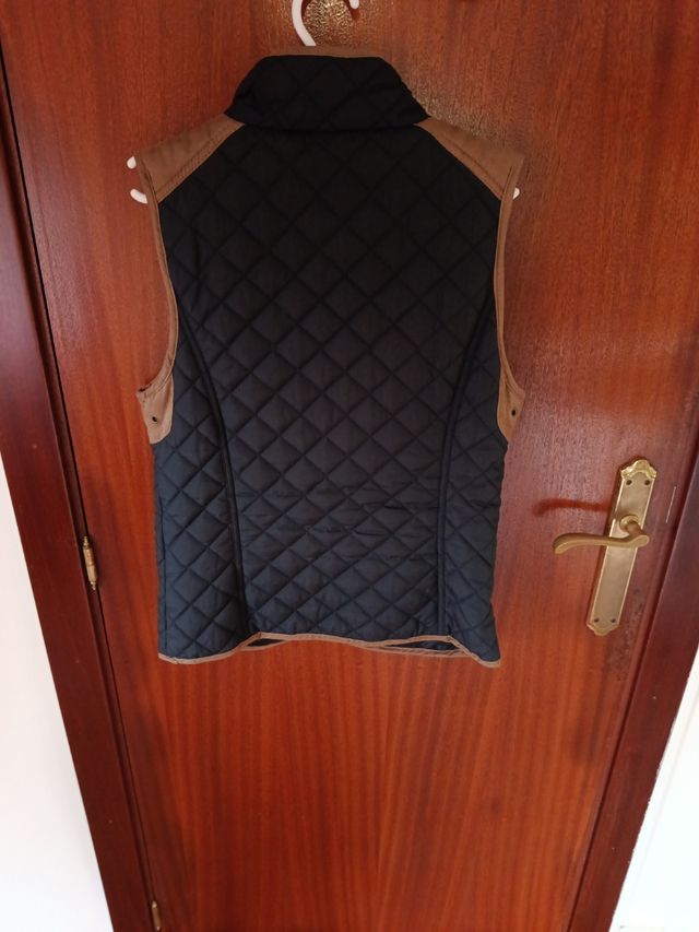 Chaleco Denim Co Talla M/38 Negro