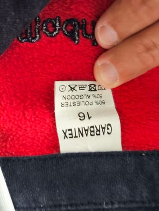 Sudadera Niña Colegio Madrigal Roja
