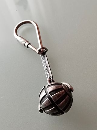 Llavero Loteria Nacional bola plateada 