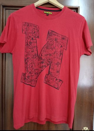 Camiseta Roja. Talla M