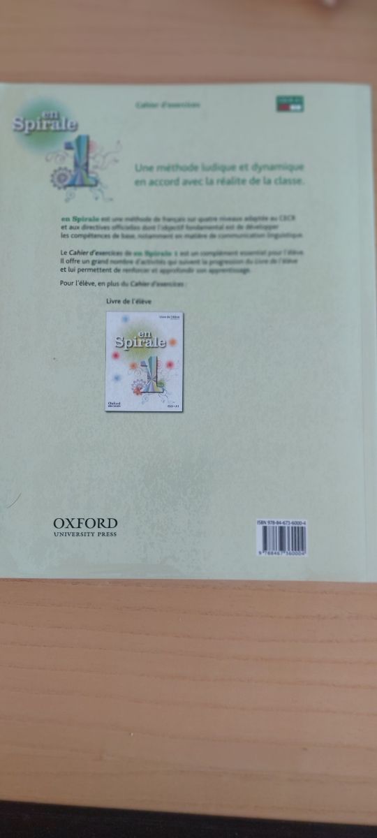 En Spirale 1: Cahier d'Exercices (Édition 2011)