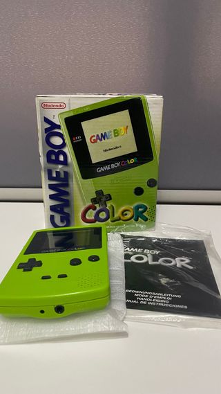 Nintendo Game Boy Color Verde